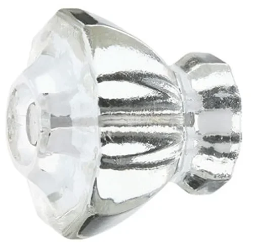 1 1/8 Inch Crystal Astoria Cabinet & Furniture Knob