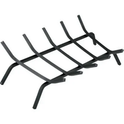 1/2″ Steel 4 Bar Fireplace Grate-18″