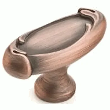 1 7/8 Inch French Farm Oval Knob (Empire Bronze Finish)