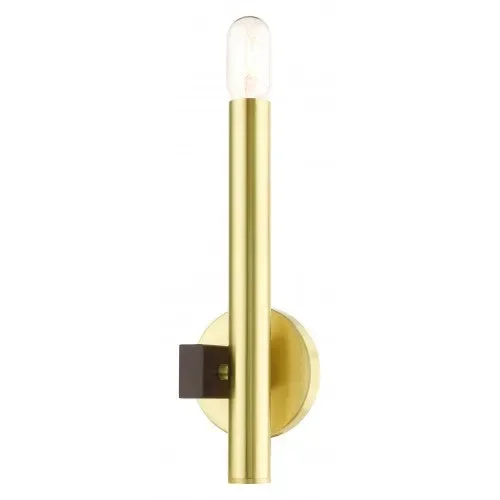 1 Light Satin Brass ADA Single Sconce