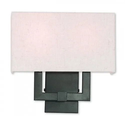 2 Light English Bronze Wall Sconce