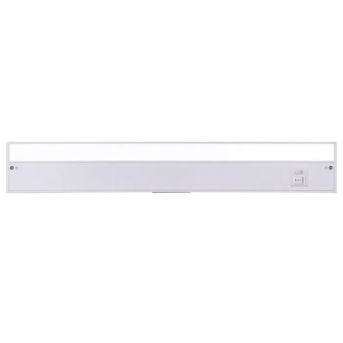 24″ Under Cabinet LED Light Bar in White (3-in-1 Adjustable Color Temperature)