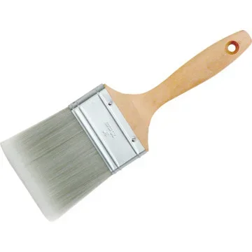 3″ Wood Handle Synthetic Filament Flat Sash Paint Brush