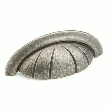 4 3/4 Inch (3 Inch c-c) Siena Cup Pull (Vibra Nickel Finish)