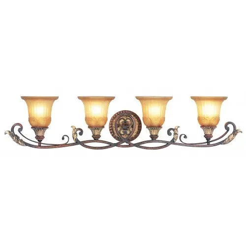 4 Light Verona Bronze Bath
