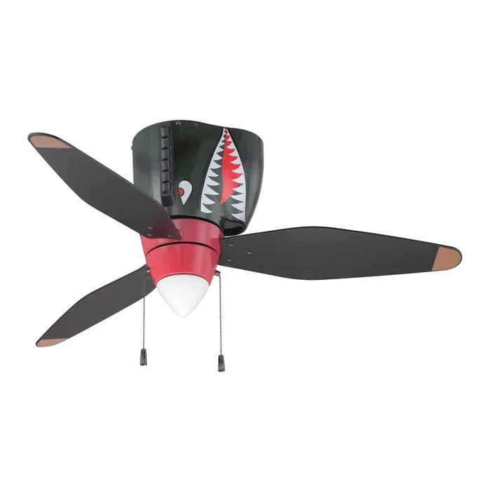 48″ WarPlanes in WarPlanes Tiger Shark w/ Warbird Black/Orange Blades