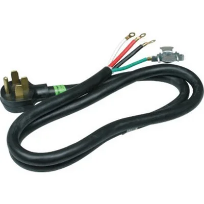 6′ Range Cord 4-Pole 4-Wire125/250V
