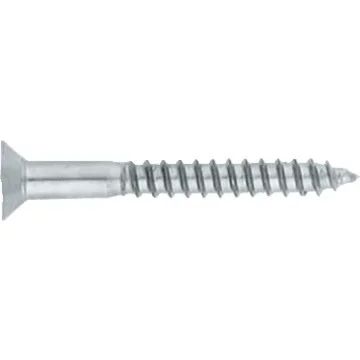 #6 X 3/4″ Phillips Flat Head Zinc Coated Wood Screw Box Of 100