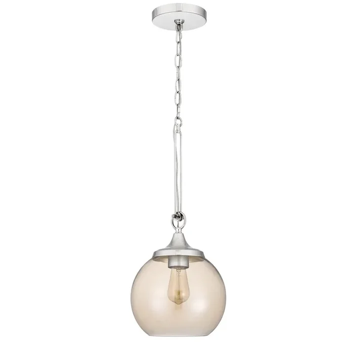 60W ROCHELLE GLASS PENDANT FIXTURE