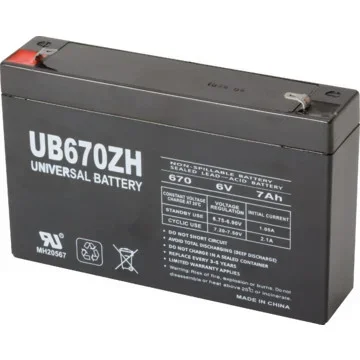 6V 7Ah Lead Acid Emergency Battery
