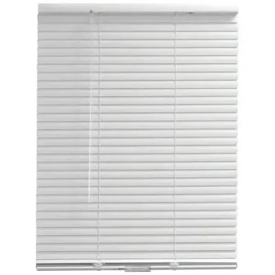 71×48 Inch White 1 Inch Aluminum Horizontal Blind