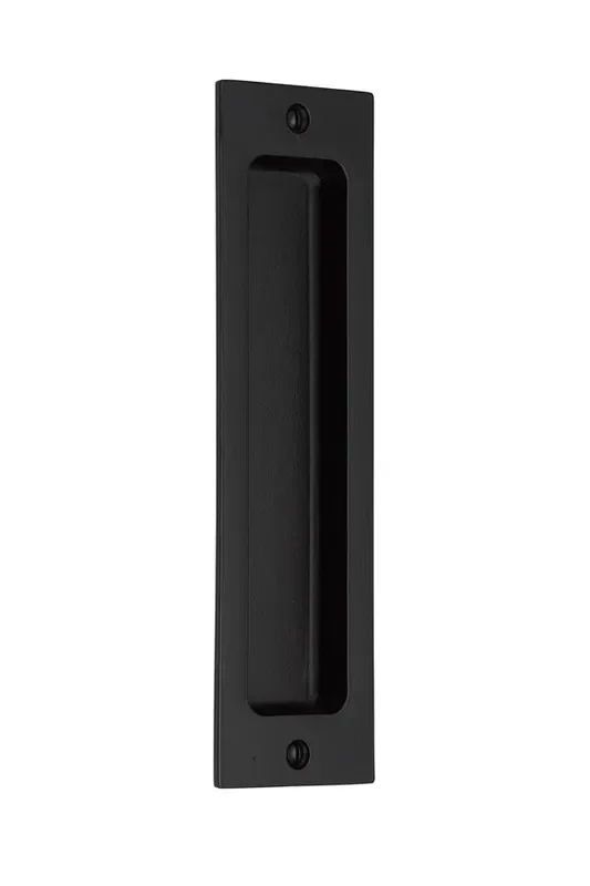 8 Inch Sandcast Rustic Modern Rectangular Flush Pull