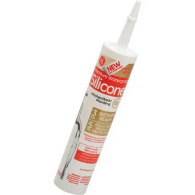 9.8 Ounce Ge Silicone Almond Caulk “Case Of 12”