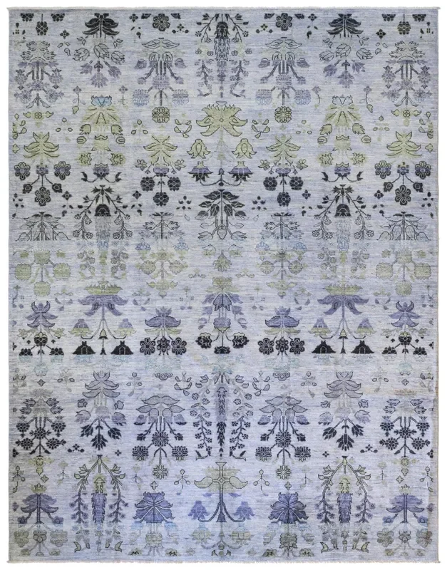 Abrash Moghul Handwoven Transitional Rug, J79730