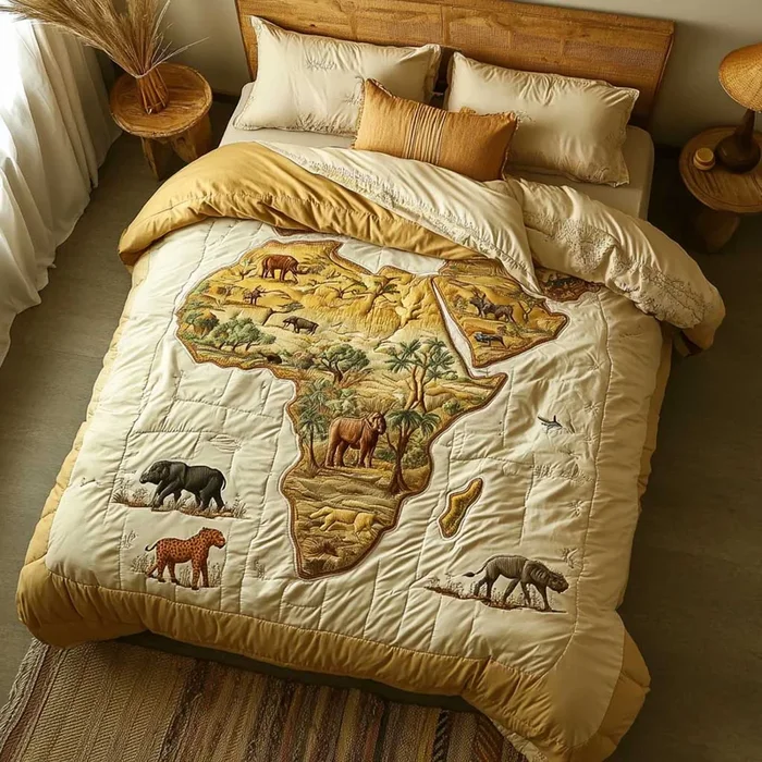 African Safari WN1504002CL Duvet Cover Set
