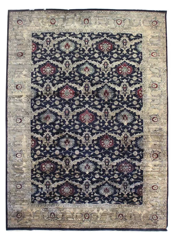 Agra Handwoven Traditional Rug, 43902