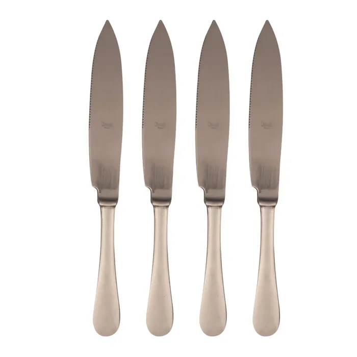 American Steak Knife Set Of 4 Ice, Champagne