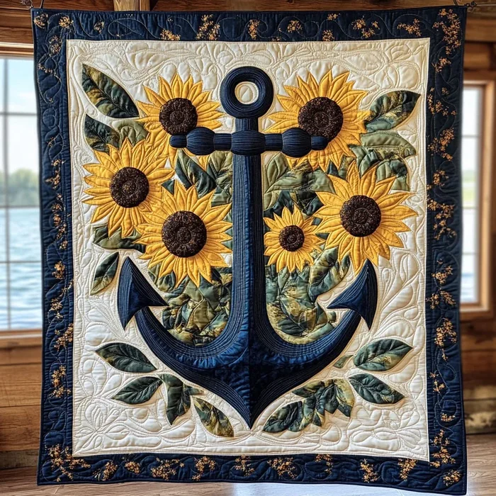 Anchor Sunflower CW2409045CL Quilt