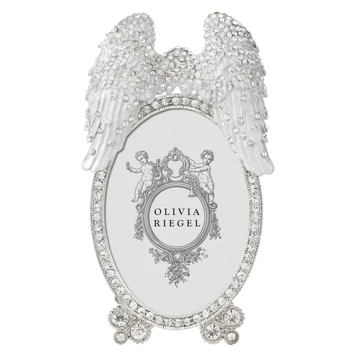 Angel Wings Crystal Picture Frame