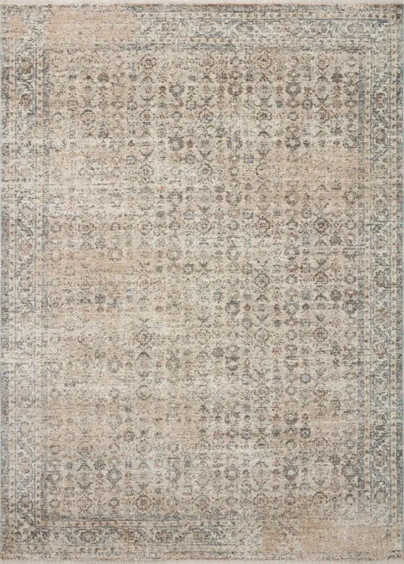 Angela Rose x Loloi Blake Bla-04 Beige/Denim Rug
