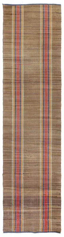 Antique American Rag Rug Handwoven Contemporary Rug, J80035
