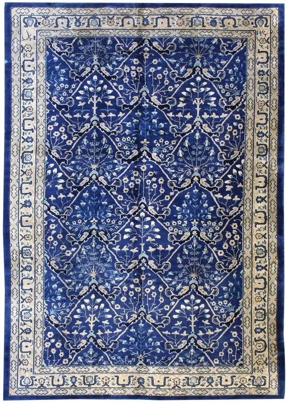 Antique Arabesque Handwoven Traditional Rug, JF8407