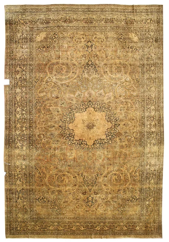 Antique Bakhtiari Handwoven Traditional Rug, JF5707