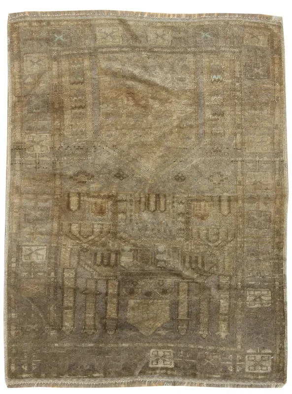 Antique Baluchi Handwoven Tribal Rug, JF6665