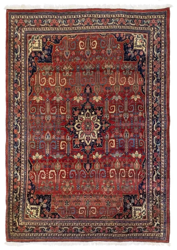Antique Bijar Handwoven Tribal Rug, J79447