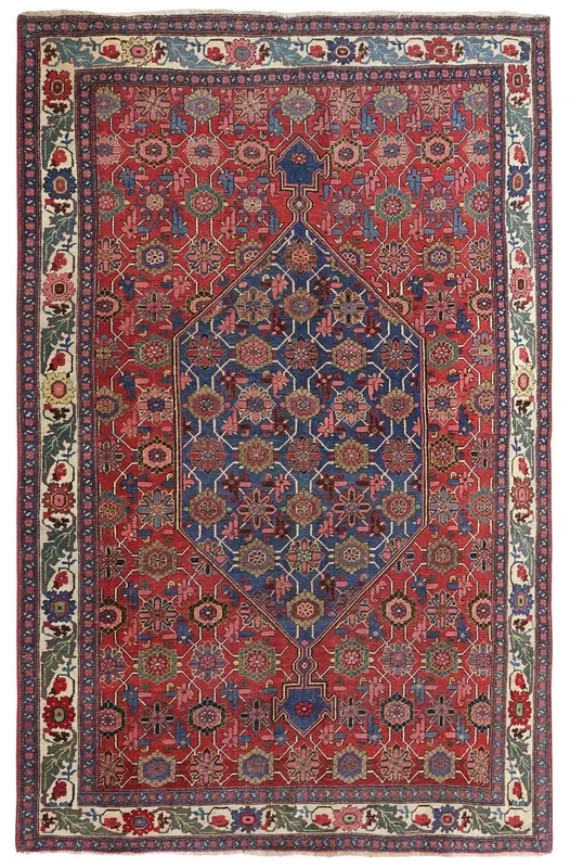 Antique Bijar Handwoven Tribal Rug, JF8574