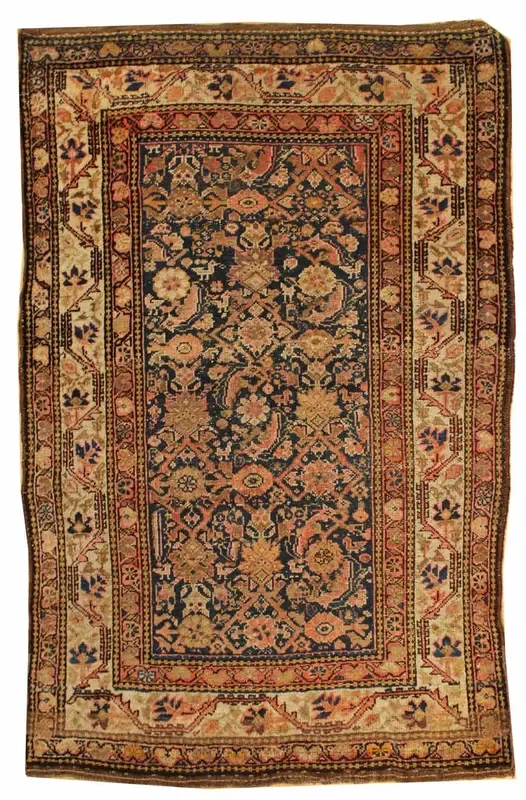 Antique Hamadan Handwoven Tribal Rug, 49873