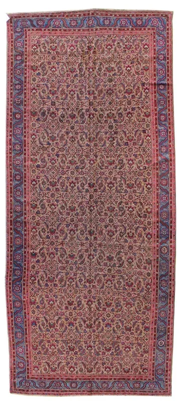 Antique Karabagh Handwoven Tribal Rug, JF4513