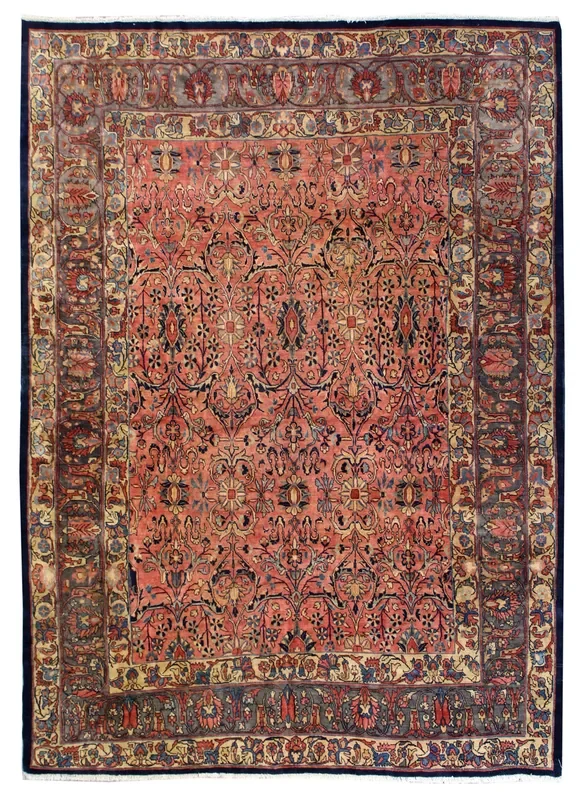 Antique Lilihan Handwoven Traditional Rug, JF7904