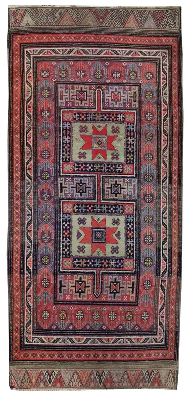 Antique N.W. Persian Handwoven Tribal Rug, JF8238