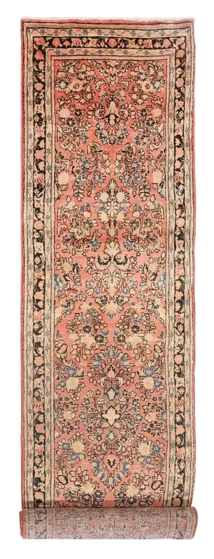 Antique Sarouk Handwoven Traditional Rug, J72126