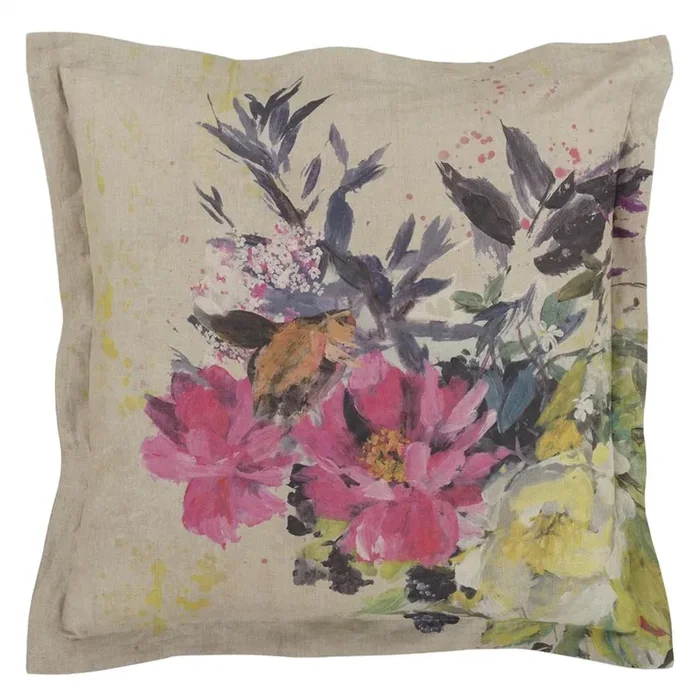 Aubriet Fuchsia Euro Sham