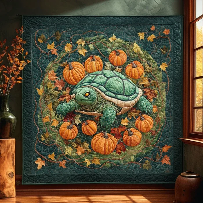 Autumn Turtle WN2608004CL Quilt