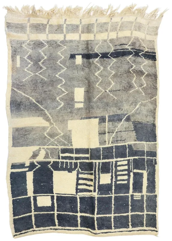 Berber Handwoven Tribal Rug, J75020