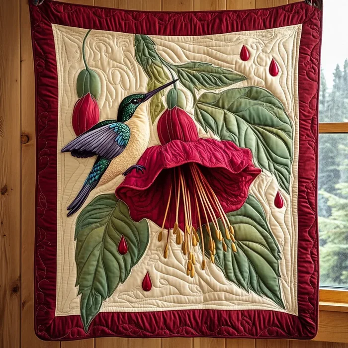 Bird And Flower CP2005040CL Quilt