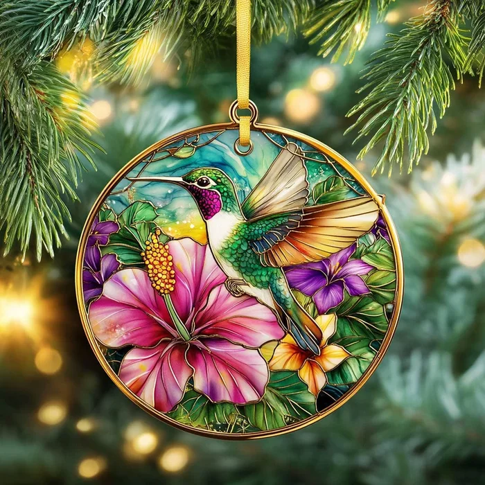 Blossom Hummingbird WN1610010CL Christmas Ornament