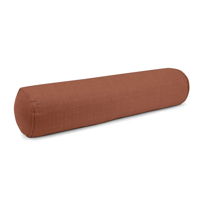 Bolster Pillow in Moray – Clay