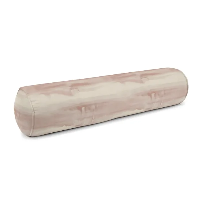 Bolster Pillow in Up In The Sky – Blush