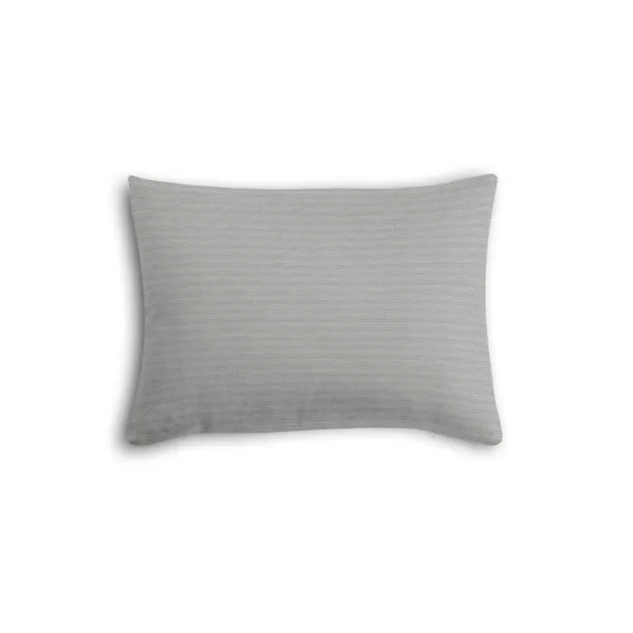 Boudoir Pillow in Sunbrella® Canvas – Granite