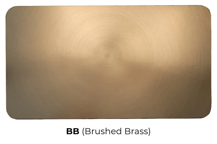 Brushed Brass 12 inch down rod