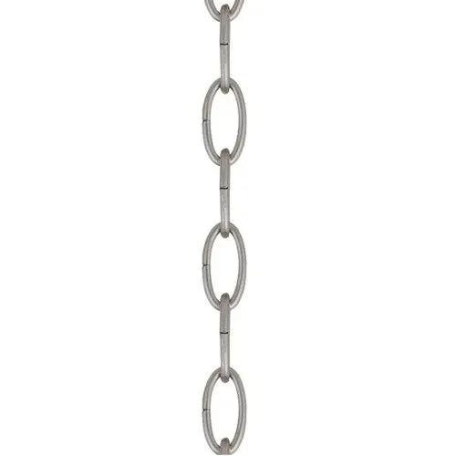 Brushed Nickel 6′ Standard Decorative Chain