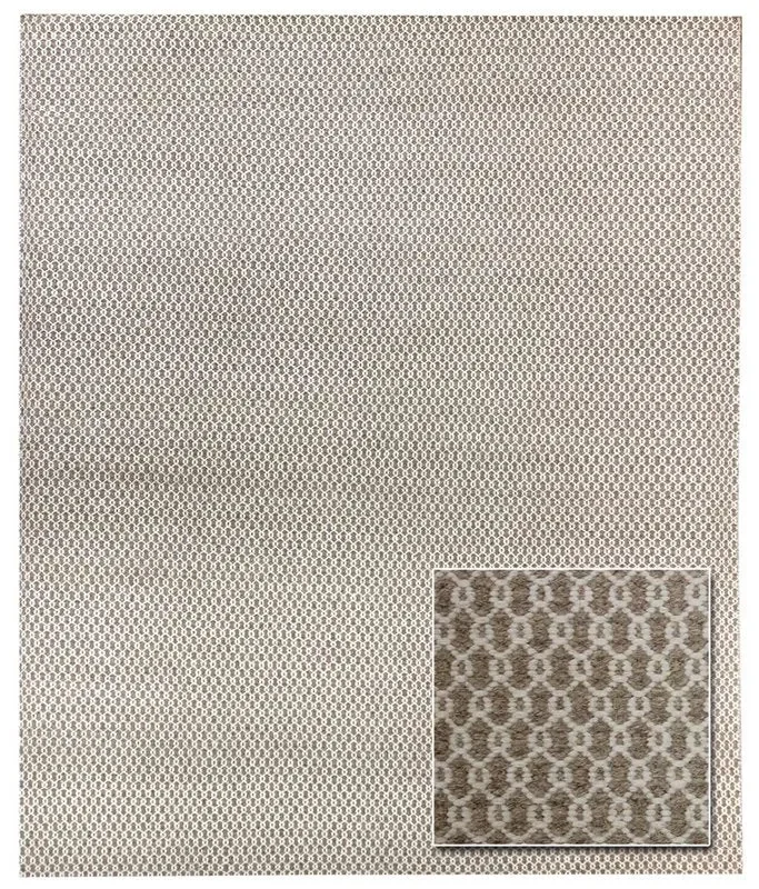 Chain Handwoven Contemporary Rug, J57369