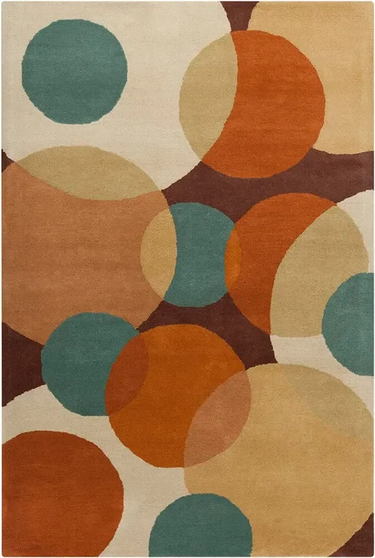 Chandra Allie All31 Brown / Orange / Blue / Tan Rugs