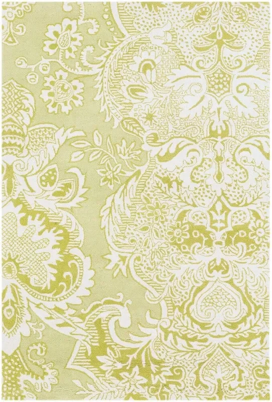 Chandra Amy Butler Amy13227 Green / Off White Rugs