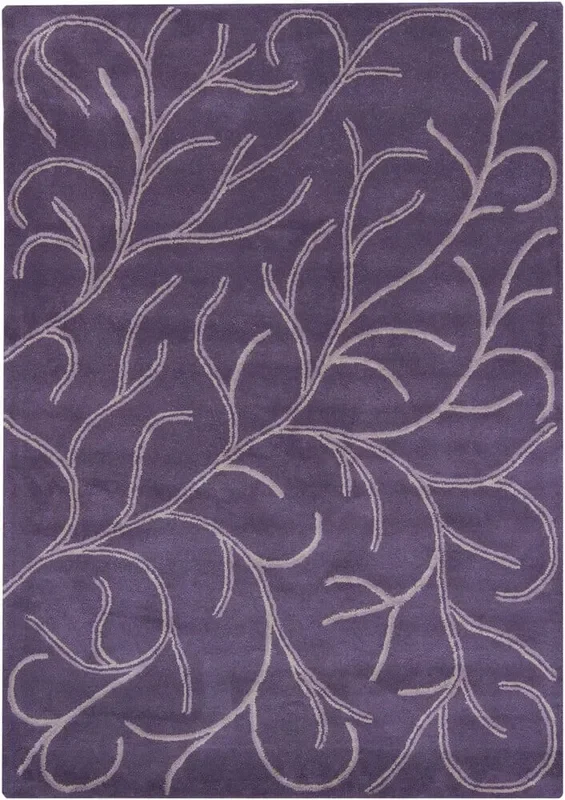 Chandra Bajrang Baj-8018 Purple Rugs