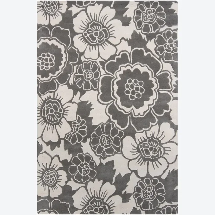 Chandra Faro Far-6212 Grey / White Rugs